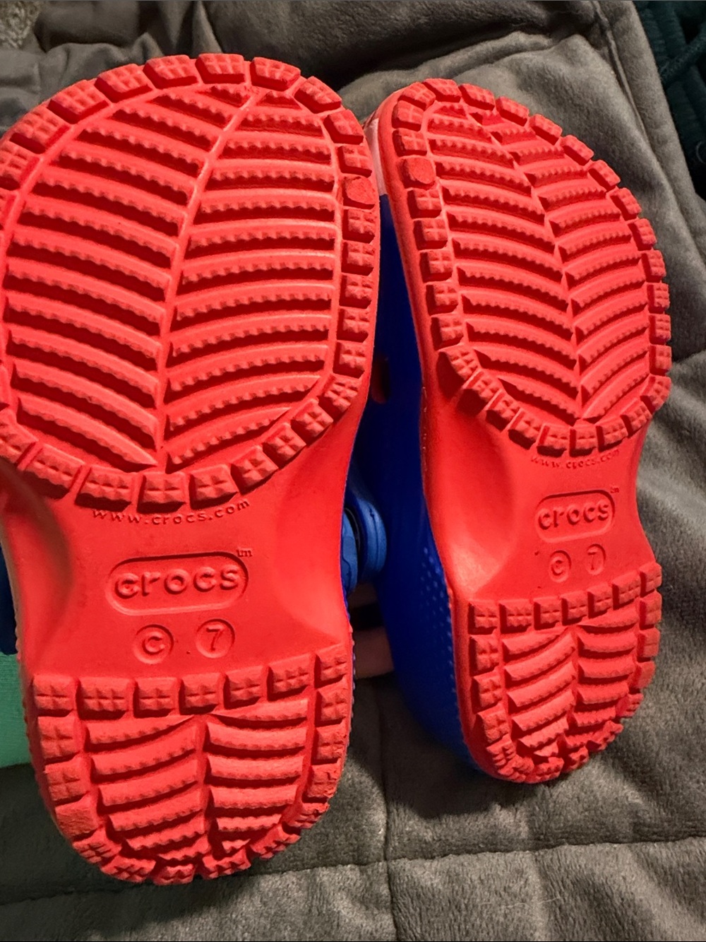 Kids' Star-Spangled Crocs - Picture 2 of 2